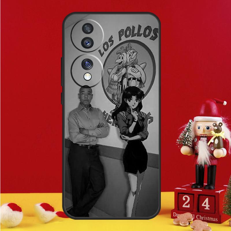 Misato and Gus Case For Honor Magic 8 6 7 Lite Honor X9d X9c X9b X9a X8b X8c Win 50 70 90 200 400 Pro Cover