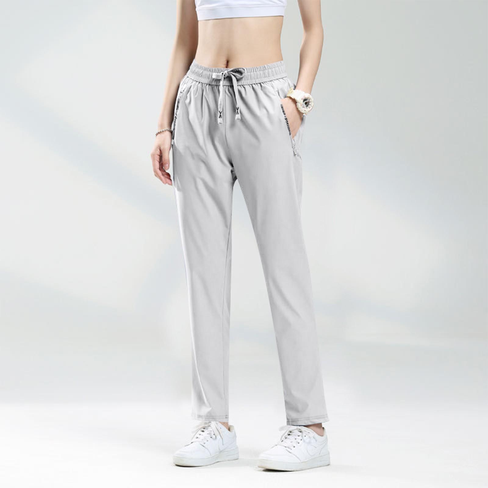 

Женские модные быстросохнущие спортивные брюки в стиле леггинсов однотонные S хаки