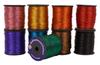 IBA Indianbeautifulart Lurex  Dori  Thread Embroidery  Dori  1mm Metallic  Multicolor  Cord 150 Meter Spool Pack Of 9 Metallic Tinsel Cord