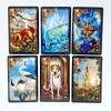 36 Stück Lenormand Karten Gedruckt auf 350 g/m² Doppelt geprägtem Karton Gilded Reverie Lenormand Deck