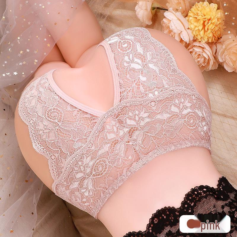 Yanbeiwei Plus Size Sexy Lace Open Crotch Thong – Skin-friendly, Charming Abstinent Style for Women