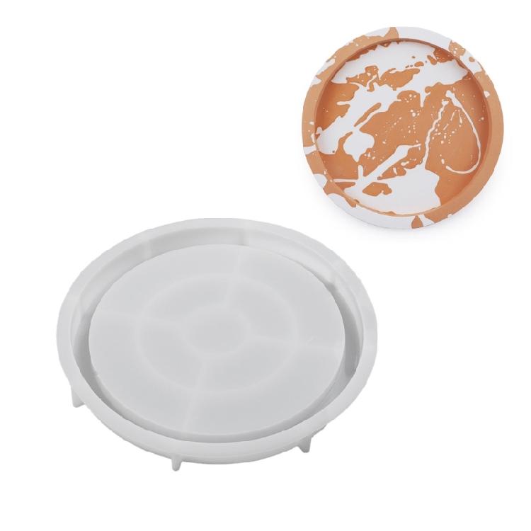 Dish Resin Epoxy Casting Moulds for Fruit Tray, Home Decorations Molds Tray Mold