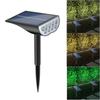 Outdoor LED Solar Floodlight - Waterproof Colorful Garden Landscape Lamp