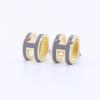 2026 Temperament Generous Earrings, Three-dimensional Color Dropper Earrings, Compact Commuting Earrings Accessories