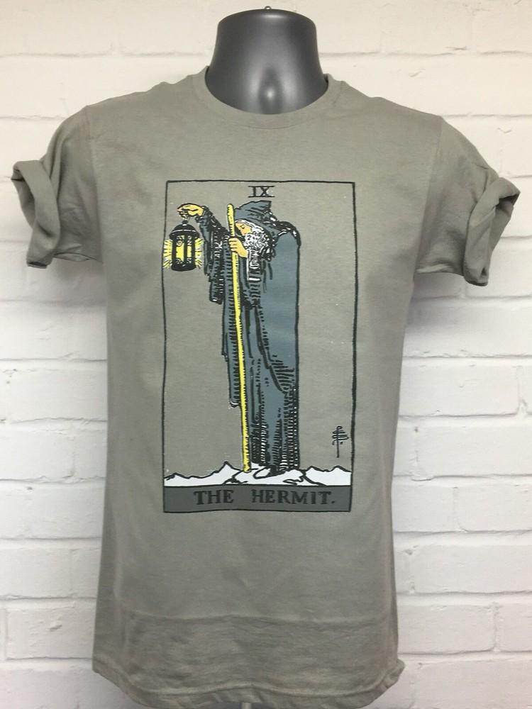 The Hermit Tarot Card T-shirt Unisex T-Shirt XXL