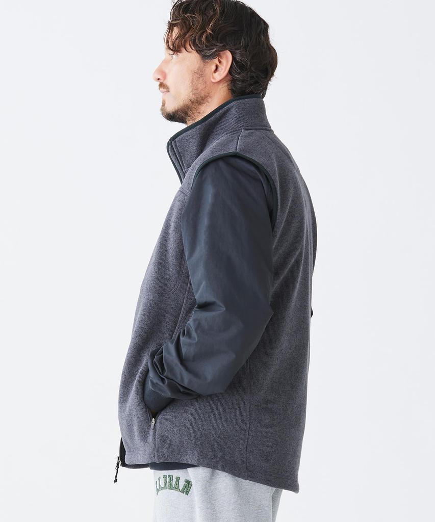 LL Bean Sweater Fleece US Fit Size Charcoal Gray 1000004843 L.L.Bean Men's Vest, Regular, Medium, Heather,