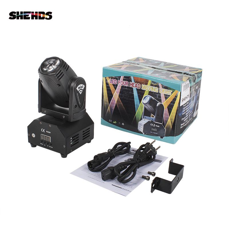 Mini 10W Moving Head LED Light Bar with Strobe & Sound Control for Stage Effects