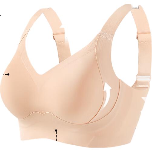 Ordifen Seamless Lift And Push-Up Bra for Women, Wireless, Side Support, Anti-Sagging Sports Bra, Thi