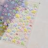 Iridescent Water Bubbles Shiny Stars Colorful 5D Nail Art Stickers Dreamy Water Drop Self Adhesive Decorations Manicure Decals