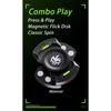 3-in-1 ADHD Focus Tool: Magnetic Fidget Spinner & Push Bubble Toy. Relieve Anxiety & Stress for Kids & Gadget EDC Toy Fidget Toy