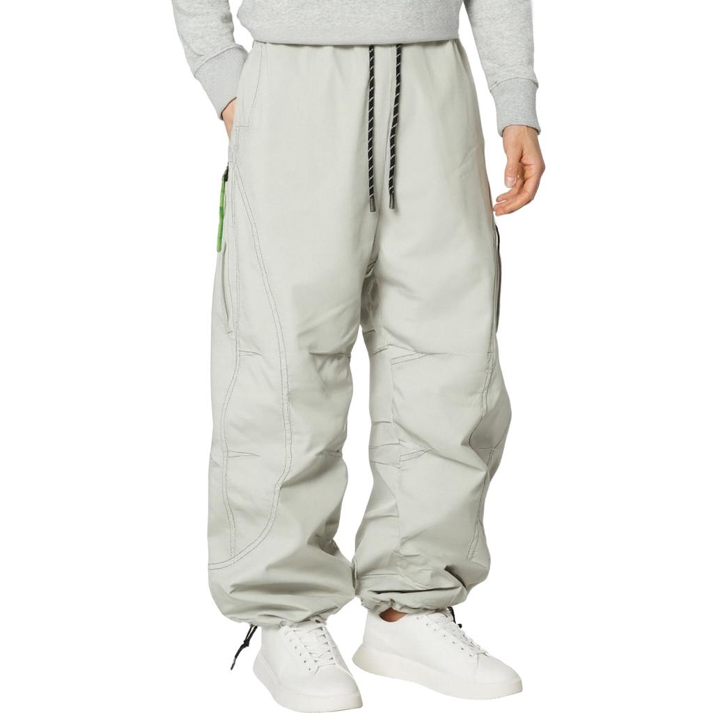 Men's Casual Solid-color Fashionable Loose Cargo Pants, Men's Windproof, Water-, Breathable And Lightweight Pants
