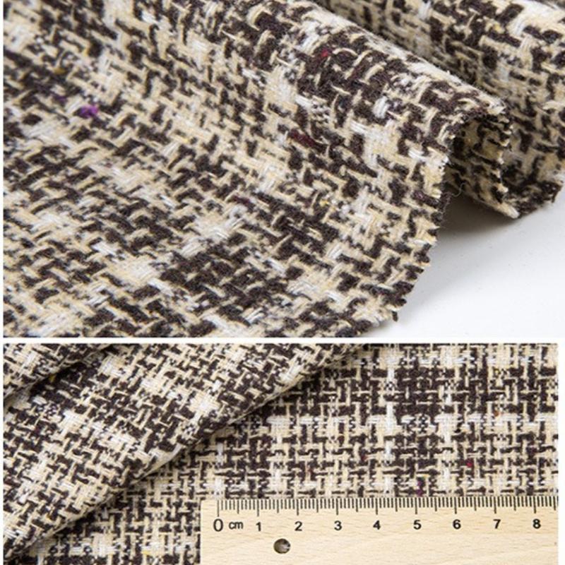 

Winter Thickened Brushed Plaid Shirt Fabric Vintage Soft for Handmade DIY Sewing Clothing Skirts Jackets Pants Fabric Cloth 1Yard