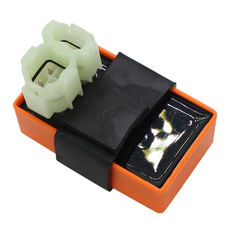 

6-контактный AC CDI блок зажигания для GY6 50cc /125cc/150cc мопед скутер ATV квадроцикл оранжевый