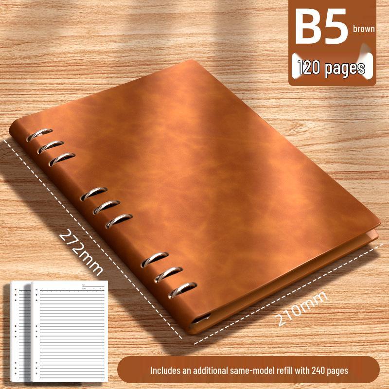 A4 Loose-Leaf Removable Notebook - 2026 New Model Business B5 Diary, Custom Made