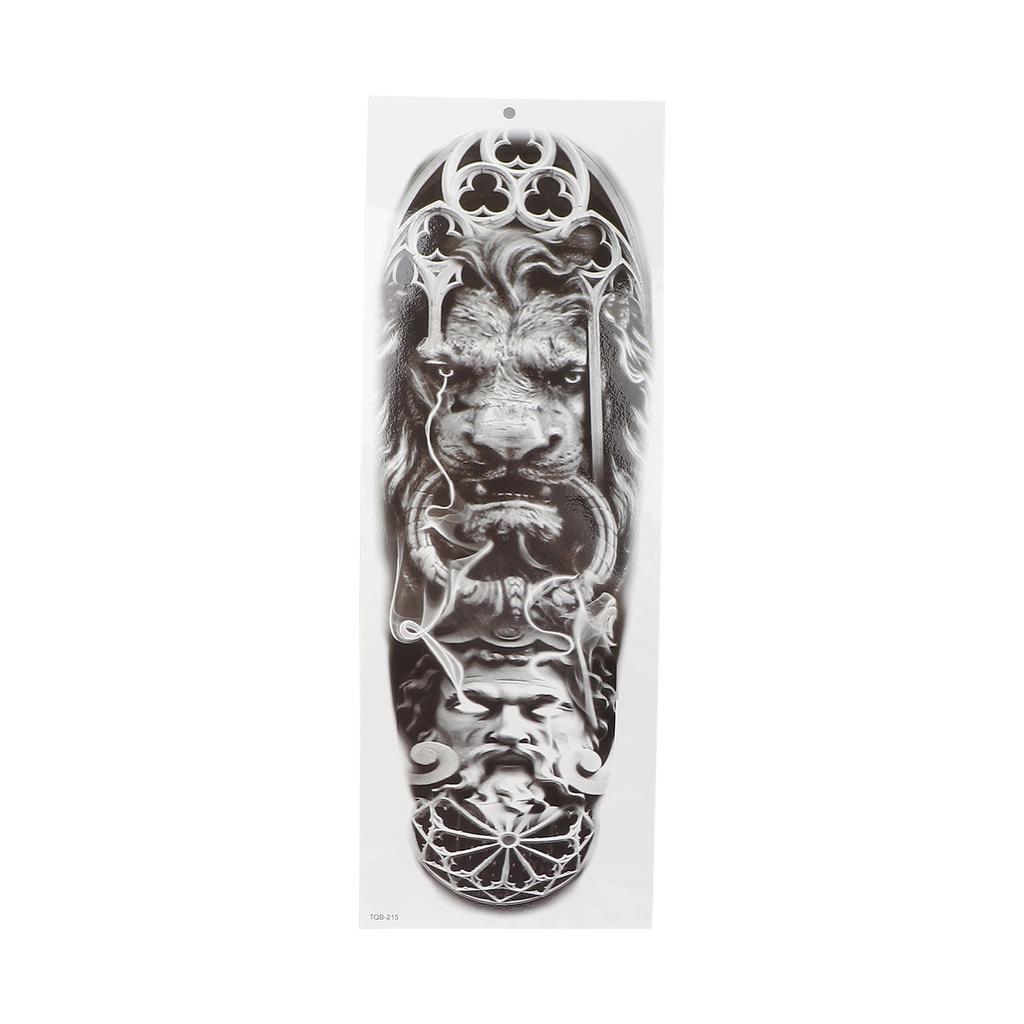 10 Sheets Waterproof Full Arm Tattoo Sticker Unisex Exquisite Temporary Tattoo Sticker