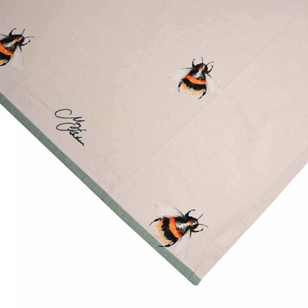 Meg Hawkins Cotton Bee Tea Towel