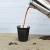 Easyworkz Stainless Steel Double-Walled Insulated Demitasse Espresso Cups, 75ml, Gunmetal (Set of 2)