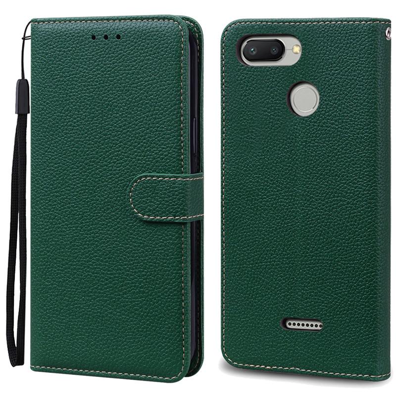 For Xiaomi Redmi 6A Case Redmi 6 Cover Soft Silicon Leather Wallet Flip Case For Xiaomi Redmi 6A 6 a Phone Case With Card Holder