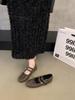 Fashion Women Shoes Autumn Oxfords Female Footwear Ballet Flats Fall Retro Leather Dress Ballerinas New Mary Janes Retro Woman Shoes Oxf