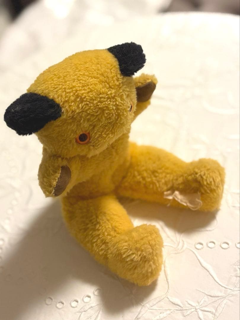 

[Б/У] Винтажный плюшевый мишка, цвет Sweetie, мягкая игрушка, антикварный