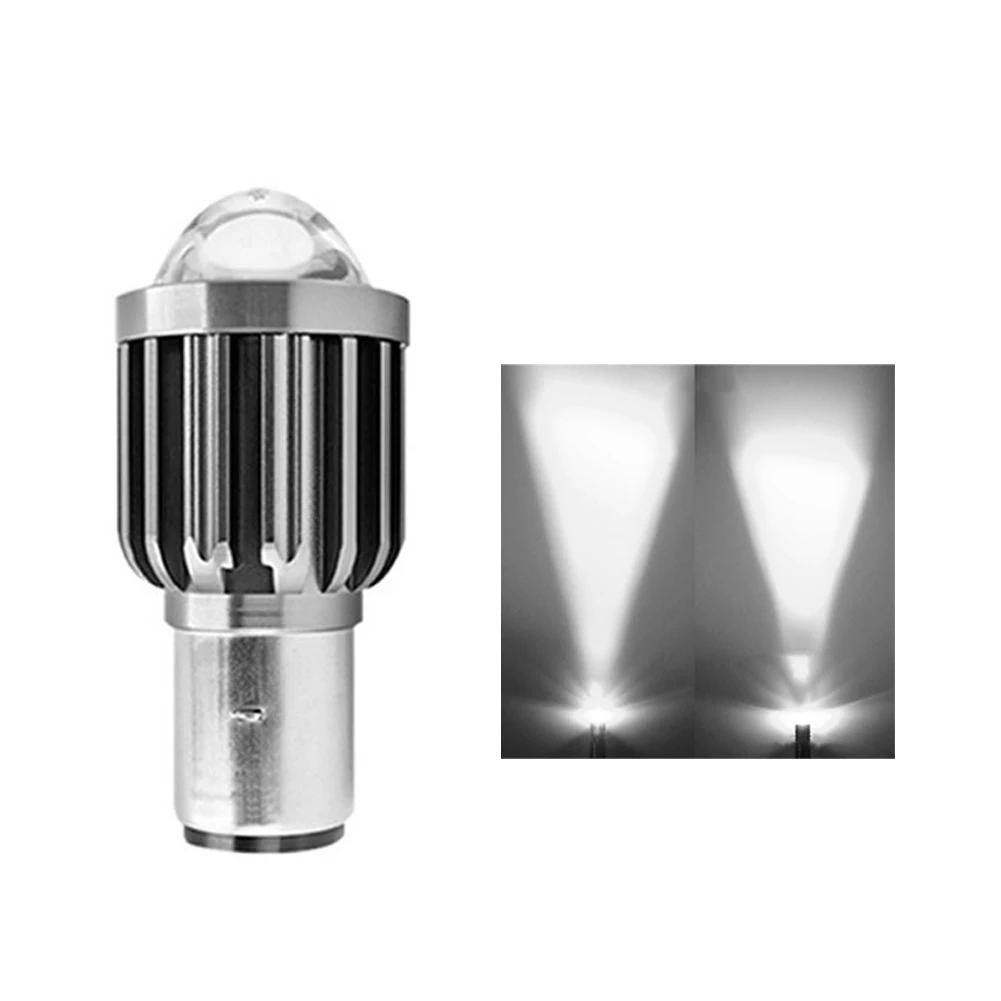 High-brightness Motorcycle Headlight H4 H6 12V Aluminum Alloy LED High/Low Beam Led Bulbs 2000LM Super Bright Scooters Fog Lamp