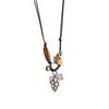 Li Yitong Style Grapevine Braided Drawstring Necklace: Retro, Fashionable and Versatile Women's Choker