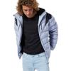 Reebok Fashion Short Slim Fit Sports Casual Down Jacket Men Jackets Blue Gray DY6001