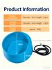 Pet Constant Temperature Heated Drinking Bowl Cat Dog Water Bowl Heated Drinking Dispenser For Dog Cat Chicken Duck Feeding Tool