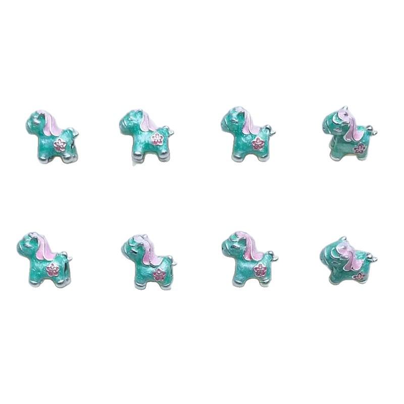 Sterling Silver Handmade Horse Jewelry Accessories: Necklace, Bracelet, Keychain, Earrings