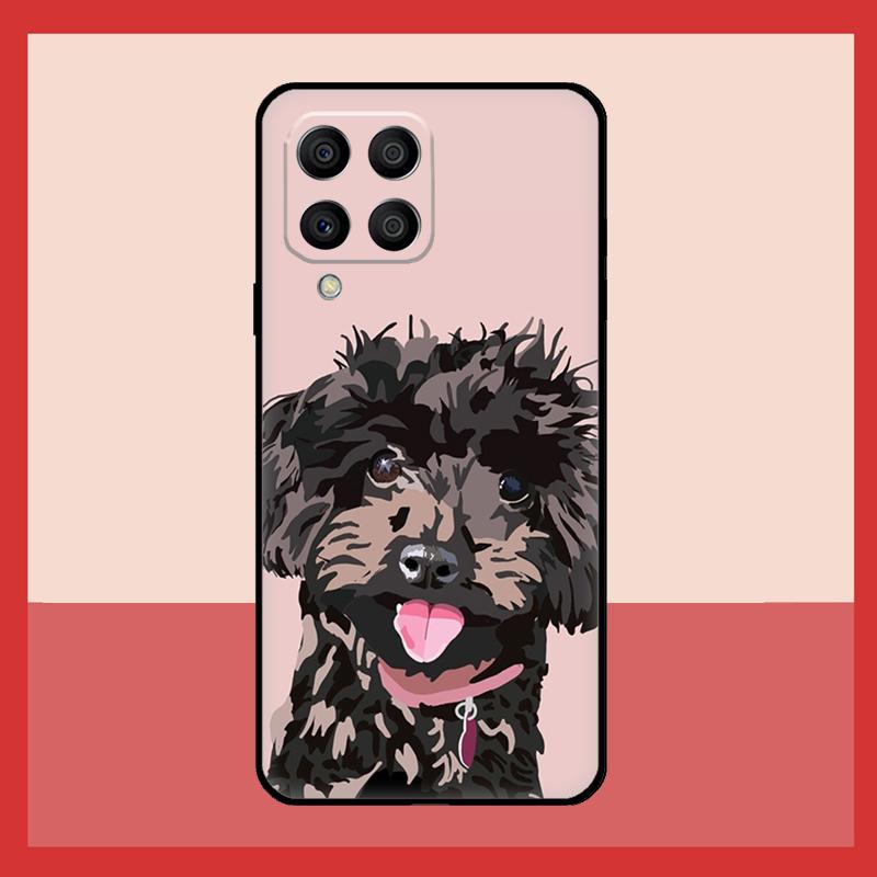 

Poodle Dog Case For Samsung Galaxy M11 M31 M14 M34 M54 M12 M32 M52 M15 M13 M06 M16 M36 M56 M53 M35 M55 Samsung M31s