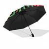 Cthulhu Mythos Symbolism Automatic Umbrella Retractable Design with 8-Rib Durability Durable Plastic & Iron Durable Everyday Carry Umbrella