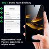 3pcs Fingerprint Unlock Privacy Tempered Glass For Samsung Galaxy S26 S25 S24 Ultra S23 S22 S21 Plus Note 20 Screen Protector Full Coverage Anti-Spy