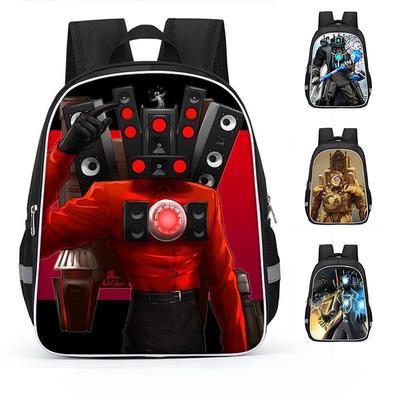 Toilet SchoolBags for Teenage Kids Backpack Speakerman Travel Backpack Student Bookbag Anime Bag Best Gifts
