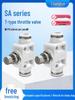 SA Pneumatic Adjustable Airflow Valve with Quick Connect Shut-off 
