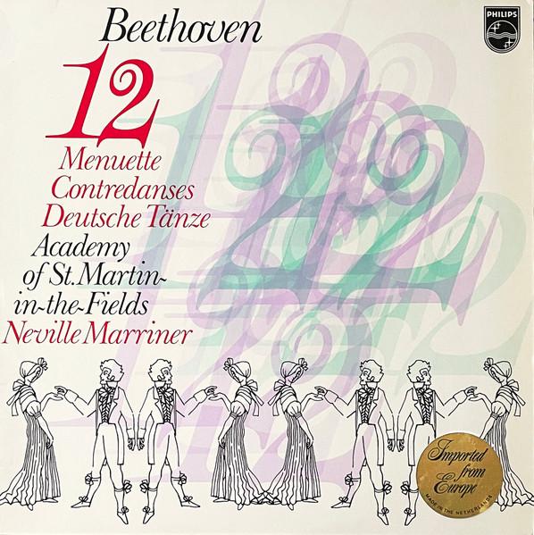 

LP Record BEETHOVEN NEVILLE MARRINER ACADEM Tanze Dances 9500567 PHILIPS 1979 Netherland Classical Used