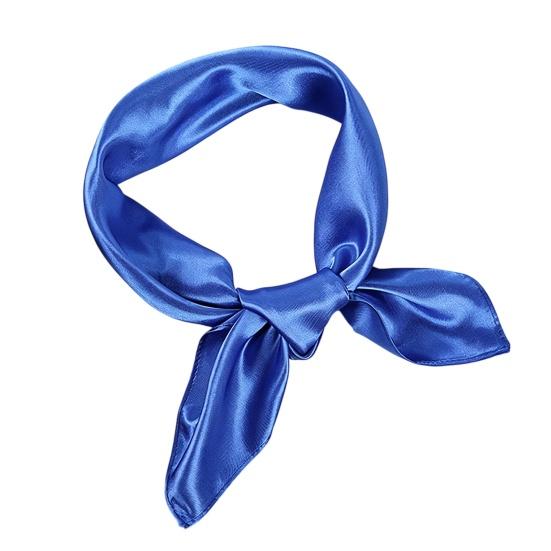 Silk Scarf Soft Breathable Smooth Satin Square Scarf Sun Protection Headscarf Headband Neck Wrap Lightweight Fashion Accessory