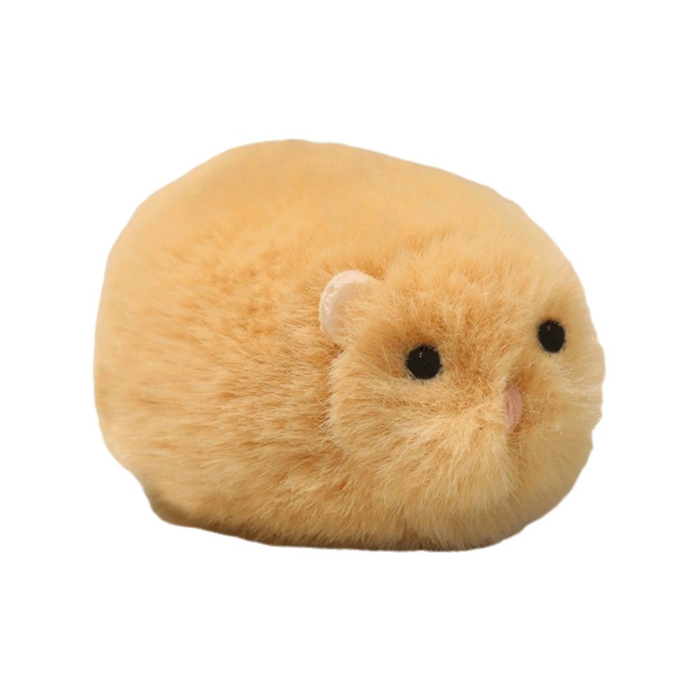 Cartoon Gouden Hamster Pluche Speelgoed Super Zacht Langzaam Rijzend Muis Pluche Knijpspeelgoed Rond Levensgetrouw Dierlijke Figuur Pop