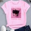 The Beast Inside Me Kat Meme Print T-shirts Cartoon Kinderen Kinder T-shirt Jongens Meisjes Zomer Lente Casual Top Tee