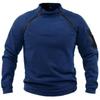 Maglione da Uomo con Collo Alto Mantiene Caldo in Autunno e Inverno Liscio Monocolore Sport Outdoor Caldo e Traspirante Abbigliamento Tattico da Uomo