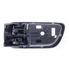 2Pcs Grey Front Rear Left & Right Interior Door Pull Handle For Toyota Camry 2002 2003 2004-2006 Inner Door Replacement Parts