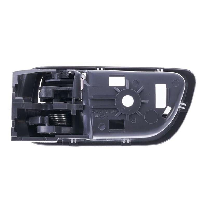 2Pcs Grey Front Rear Left & Right Interior Door Pull Handle For Toyota Camry 2002 2003 2004-2006 Inner Door Replacement Parts
