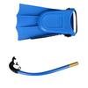 Trockenschnorchel-Set für Kinder: Tauchmaske, Schnorchel, Flossen und Schwimmbrille.