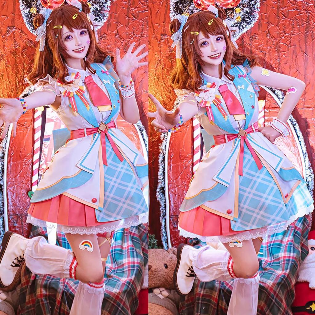[Milky Time] BanG Dream! Kasumi Toyama Cosplay One Piece Game Executive Committee Chairman's Work (M)