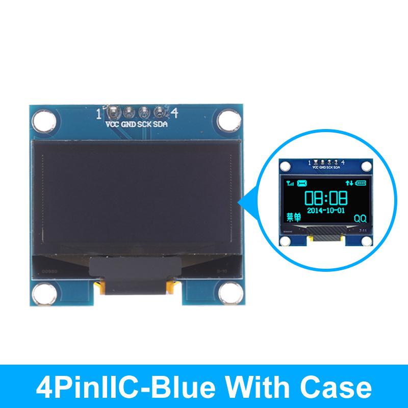 1 Stück 1,3 Zoll OLED-Modul Spi/Iic Kommunikation Weiß/Blau Farbe 128x64 1,3 Zoll OLED LCD LED-Display-Modul 1,3" OLED-Modul