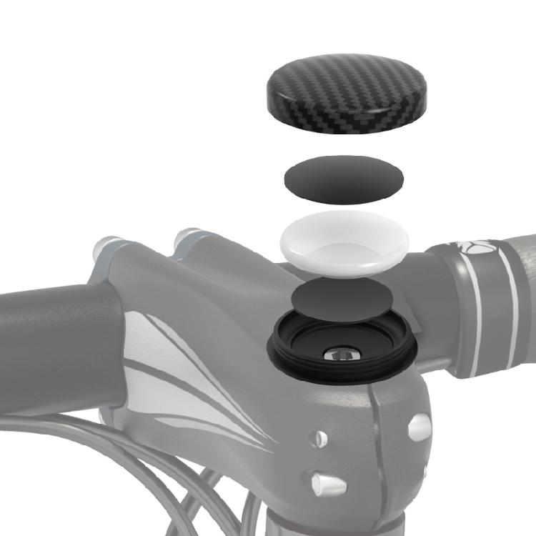 Fahrrad Air-Tag Halterung zu Air-Tag, Passt auf Steuerrohr 31,8 mm