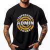 Superuser Admin Power For Computer It Professionals Cute Oversized T Shirt Clothes Happy New Years Loose