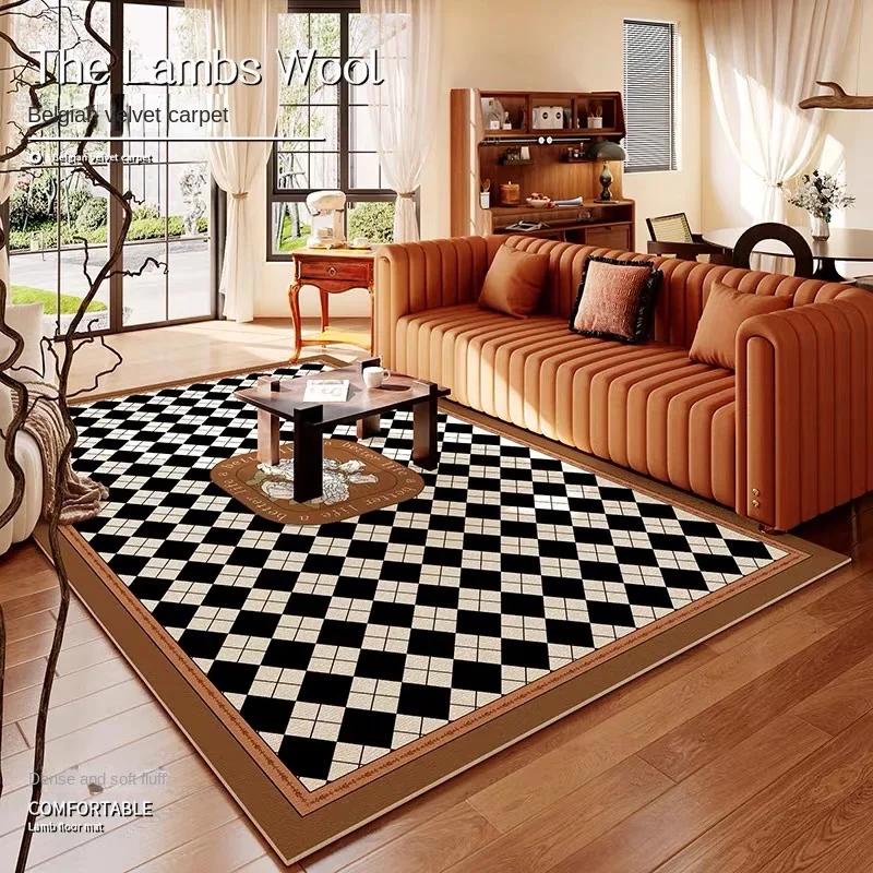 

High-grade anti-slip and fade-resistant carpet is suitable for home decoration in living rooms and bedrooms. 60x90cm(23x35in)