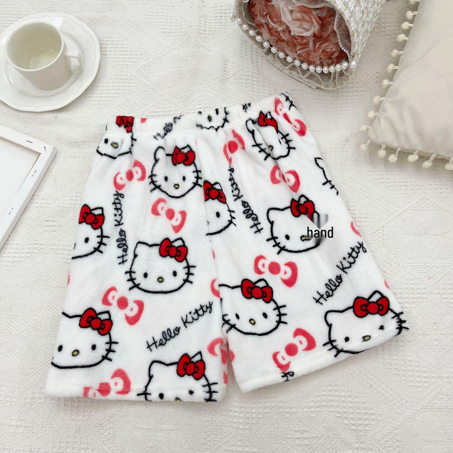 

Women s Soft Flannel High-Waist Casual Sports Shorts M