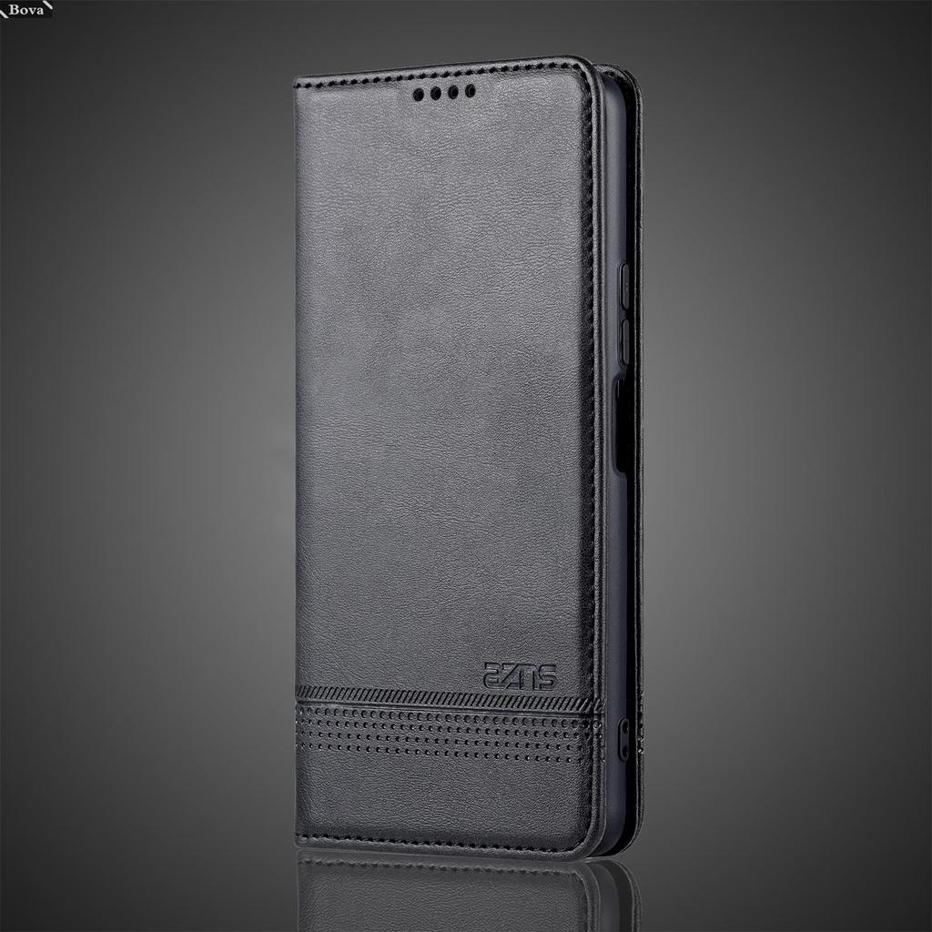 Deluxe Magnetic Adsorption Leather Case for Vivo V23e 4G V23e 5G Flip Cover Protective Fitted Case Fundas Coque Business
