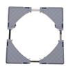 Washing Machine Stand Base Multifunction Adjustable Height 360 Degree Universal Wheels Washing Machine Storage Rack for